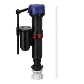 Jamini Toilet Fill Valve Replacement Kit, Quick-Install Inlet Valve with Connector & Refill Tube, Fixes Slow Filling, Leaks, Noisy Tank, Universal for Most Toilet Tanks