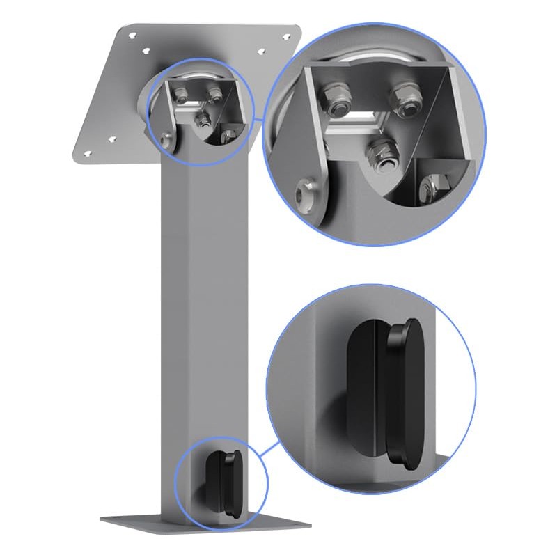 VIDABOX 360 Tilting VESA Surface Mount 9" - Black