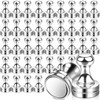Pack of 40 Neodymium Magnets, Silver, Extra Strong for Magnetic