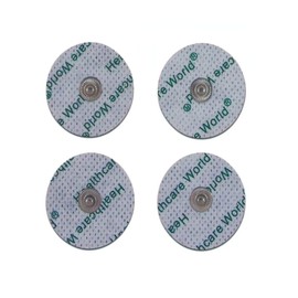 TENS/EMS Electrodes Set of 4 Round Electrodes with 3.9mm Stud Connection