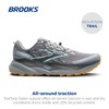 Brooks Men’s Cascadia 19 Mountain Trail Running Shoe - Alloy/Ebony/Orange