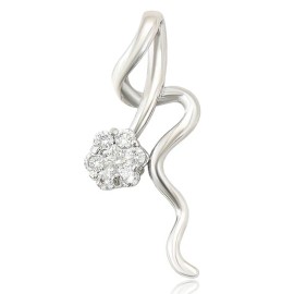 Unbranded Creative Unique Design Flower Pendant Elegant Look