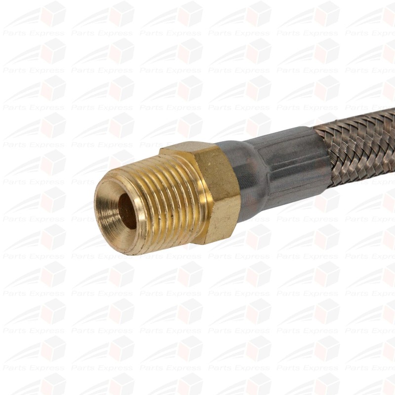 DUCO® PTFE STEAM HOSE w/SS BRAIDED FOR PRESSING MACHINES (3/8"