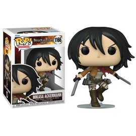 Funko Pop Attack On Titan Season 3 + Protector: Pop! Animation Vinyl Figure (Gift Set Bundled with ToyBop Brand Box Protector Collector Case) (Mikasa Ackerman)