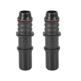 X AUTOHAUX 2pcs 15.82mm ID14 Car Fuel Line Hose Pipe Quick Release Male Connect Connector