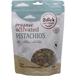 2Die4 Live Foods Activated Organic Pistachios 250g