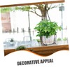 Gatuida 2Sets Metal Hanging Planter Basket Durable Flower Pot Holder