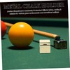 OHPHCALL Chalk Cube Holder: Metal Billiards Chalk Holder for Pool