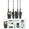 QUANSHENG K6 UVK5(8)AM/FM/DTMF walkie Talkie 200Three Frequency Receiving walkie Talkie