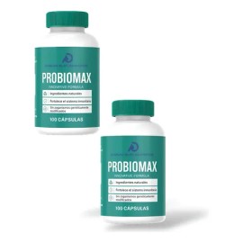 2 Pack Probiomax Probióticos Suplemento 100 Cápsulas                                                                                                  