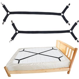 Bath & Bath Sheets No Slip Clip, Anti-Slip Comforter, Single, Double, Queen, Compatible with Duvet Cover, Anti-Slip Clip, Set of 2