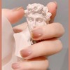 XUZOO 24 Pieces Nail Tips, 3D Nails, Short and Long,