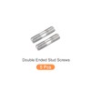 METALLIXITY Stud Screw Ends Stud Bolt M8 Screw 30mm Length