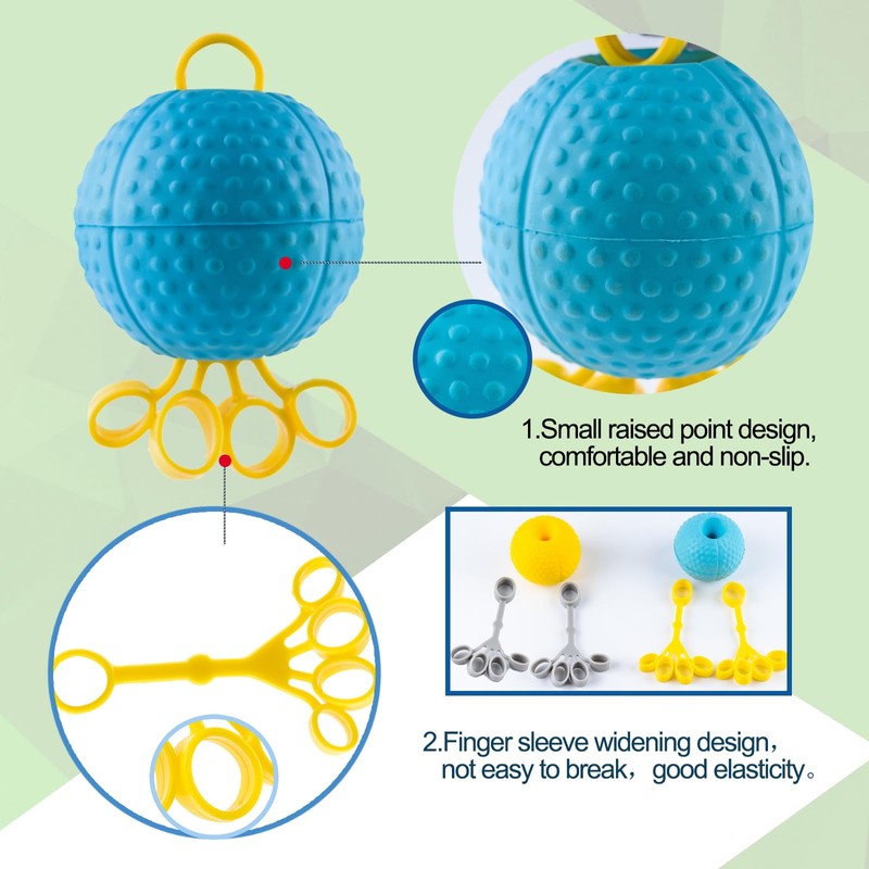 Finger Strengthener, Therapy Hand Ball
