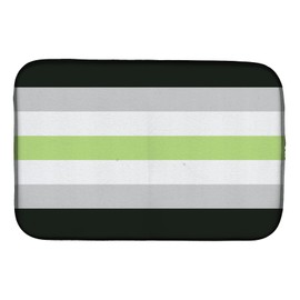 Caroline's Treasures CK8010DDM Agender Pride Dish Drying Mat Absorbent Dish Drying Mat Pad for Kitchen Counter Dish Drainer Mat for Countertop, 14 x 21", Multicolor