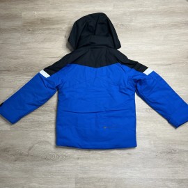 Obermeyer Fleet Hooded Ski Jacket Summit Blue Boys Teen Youth Size XS 6-7 NWT
