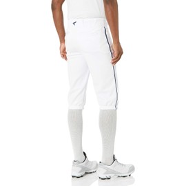 EASTON PRO+ KNICKER Baseball Pant | 2020 | Adult | XXLarge | White Navy | Scotchgard Stain Release + Moisture Wicking White/Navy, XX-Large