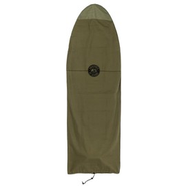 Creatures of Leisure Hardwear Board Sox, Heavy Duty Canvas, Weather-resistant, Diamond Tech 2.0, Barrel Lock Drawstring Closure, Military, 6'3"