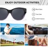 SIPHEW Fit Over Glasses Sunglasses for Women, Polarized Sun Glasses
