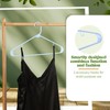 Jetec 120 Pcs Plastic Clothes Hangers Bulk Heavy Duty Hangers
