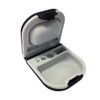 Hearing Aid Case Hard Storage Box with Battery Holder and