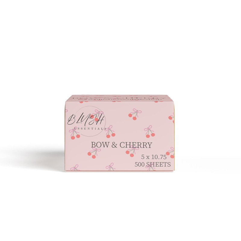 Hair Salon Pop Up Foil Sheets with Bow and Cherry