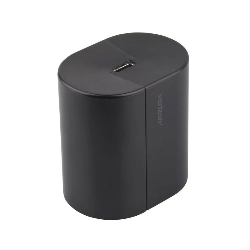 Verizon 30W Fast Charge USB-C Wall charger - Black/Red