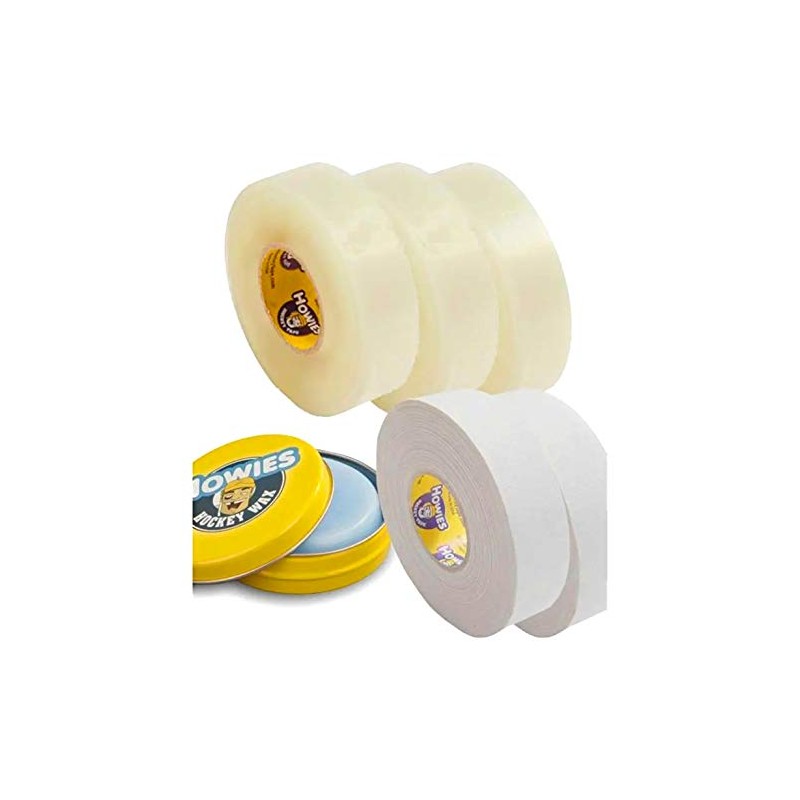 Howies Hockey Tape Wax Pack Hockey Tape - 3 Clear/2