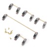 Mechanical Keyboard Stabilizer with GoldPlated Screws Computer Accessory for DIY