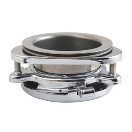 Kingston Brass BS4001 Made to Match Garbage Disposal Flange, 3-3/8'' (L) x 3-3/8'' (W) x 1-1/4'' (H), Chrome