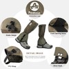 Pasanava Leg Gaiters Waterproof and Adjustable Walking Snow Gaiters with
