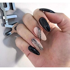 Paquete De Forma Escultural Verde Chica 100 Pzs Mc Nails