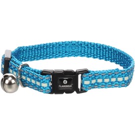 Flamingo Cat Collar Kitten Jinxy Light blue 15-22cm 10mm