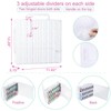 JIASHENG Two Nail Polish Organizer Case Holders, 48 Bottles Universal