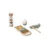 Vertbaudet Tanzania Baby Musical Instruments Set of 4 Natural Wood