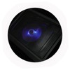 LALAFINA LED Laptop Cooling Pad Ergonomic Design for Laptops USB