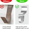 Hsthe Sea 10 Pack Vinyl Siding Hooks Vinyl Siding Clips
