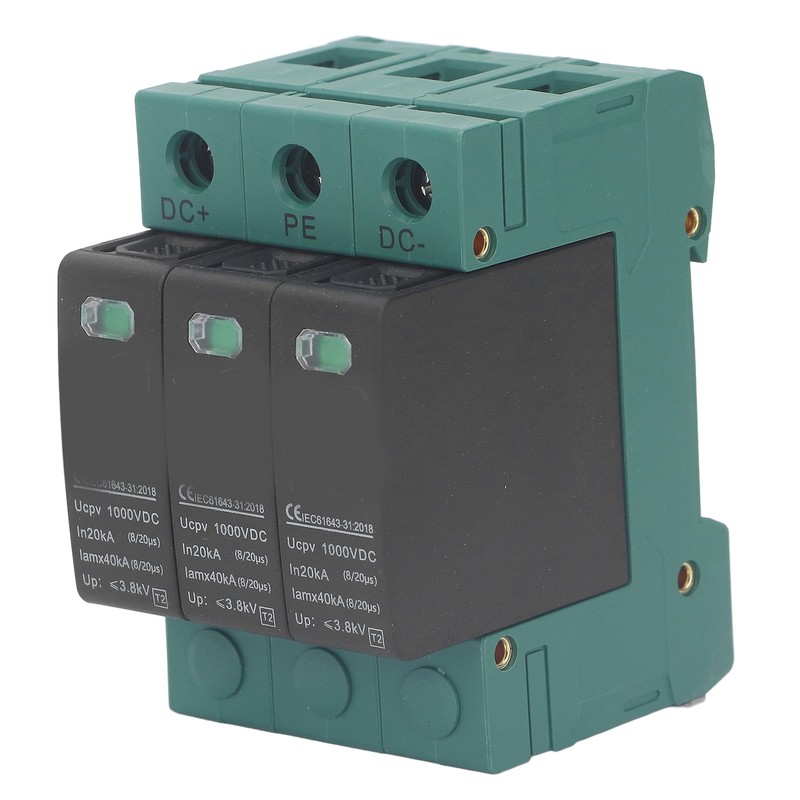 Surge Protective Device 1000V DC 20‑40KA 3P PC Photovoltaic PV