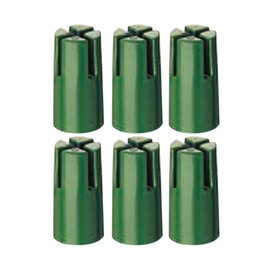 Henna Cap Medium Green φ 16 IBO Bamboo (6 Pack of)