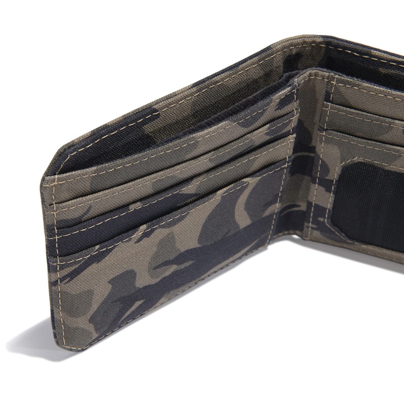 Carhartt Men's Nylon Duck Bifold Wallet, Duck Blind Camo