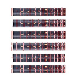 OPEN E SLIDE RULE CHART