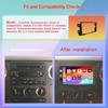7” Wireless Apple CarPlay Double Din Car Stereo,FM Car Radio,Bluetooth