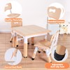 FUNLIO Adjustable Kids Chair (2pcs), 3 Level Height Adjustable Toddler