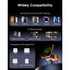 3 in 1 Wireless Charging Station, Wireless Charger with Night-Lamp