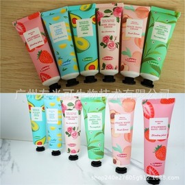 Aiooce Fruit Scented Hydrating Hand Cream - Moisturizing & Nourishing One Size / Aiooce Lemon Hand Cream 30G 10ea