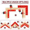 Versatile 90 Degree Clamp Set – Essential Woodworking Tools for