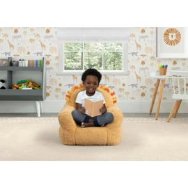 Delta Children Lion Cozee Buddy Chair, Orange