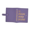 Money Saving Binder Waterproof PU Leather A5 Budget Binder with