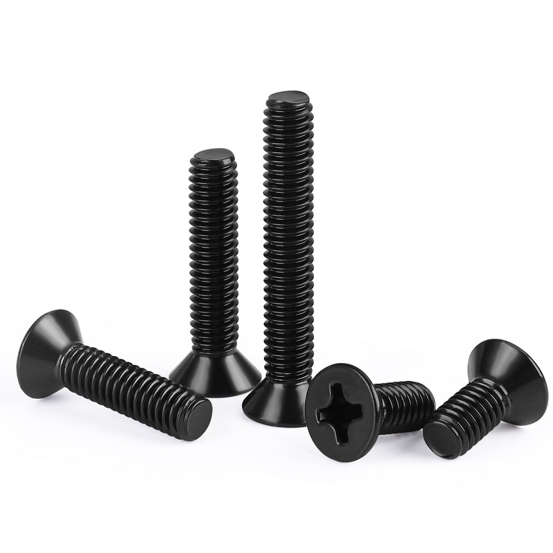 MewuDecor 1/4-20 x 3/4" Flat Countersunk Head Machine Screws, Full