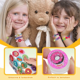 Euclidean Cube Freundschaft Armband Herstellung Kit, Schmuck Herstellung Kit Handwerk für Mädchen Alter 8-12, DIY Armband String Reise Belohnung Aktivität Set, 7 8 9 10 11 12 Jahre altes Mädchen Geburtstagsgeschenk